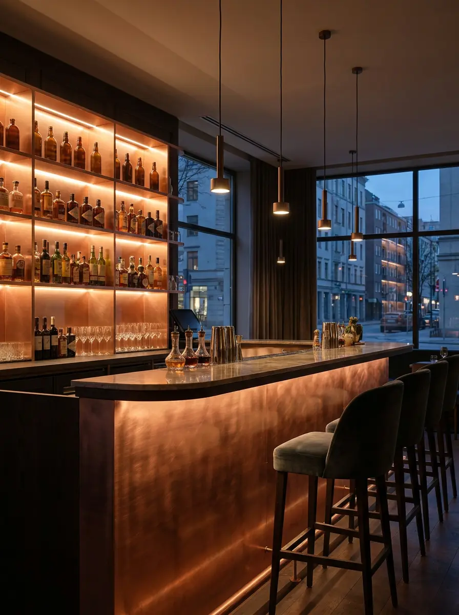 Металл в гостеприимстве — HoReCa